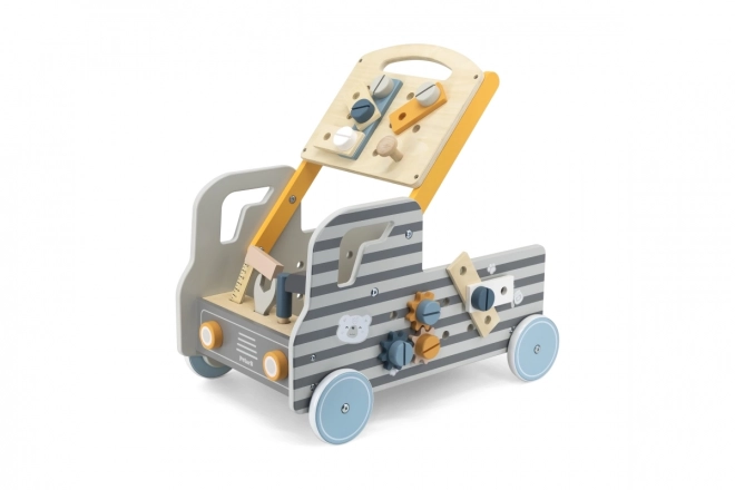 Houten mobiele werkbank