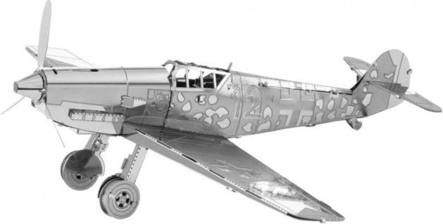 Puzzle 3D en métal Avion Messerschmitt BF-109