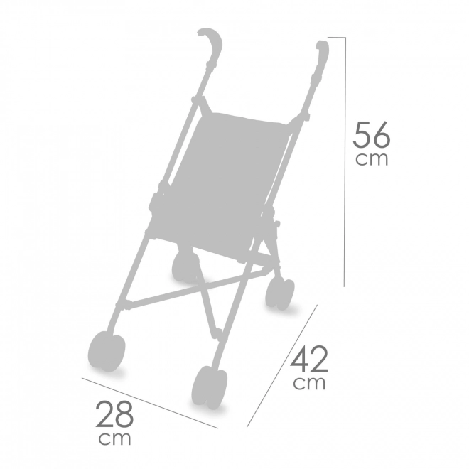 Opvouwbare poppenwagen COCO 2024