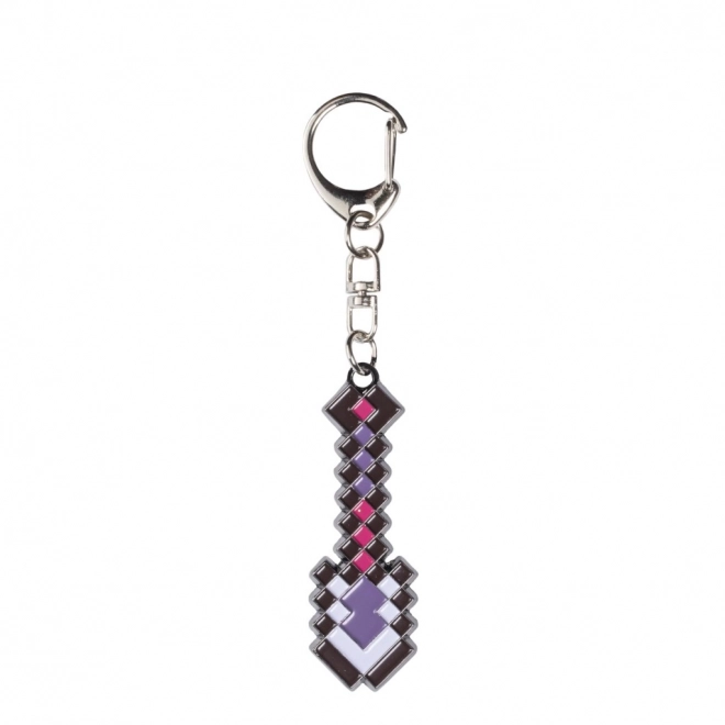 Minecraft metalen sleutelhanger 6 stuks in Deluxe verpakking
