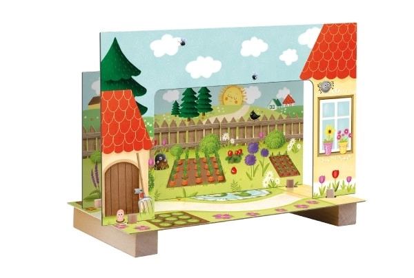 Magnetisch theater met dieren in sprookjes