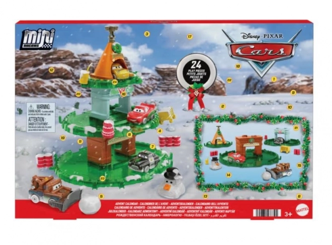 Advent Calendar Cars Disney Pixar Micro Cars