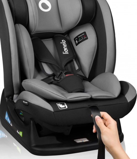 Autostoel Lionelo Aart i-Size Grijs Grafiet