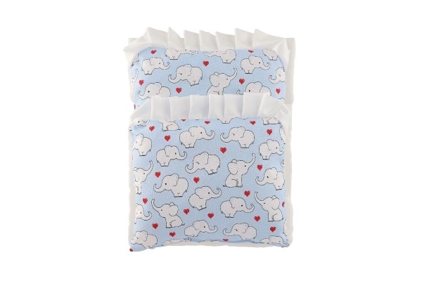 Doll Bedding Set with Pillow and Mat
