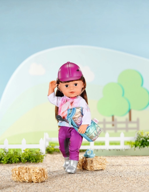 Tenue d'équitation BABY born pour poupées 43 cm