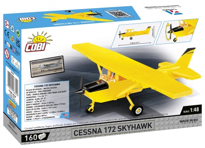 Cessna 172 Skyhawk Bausatz Gelb