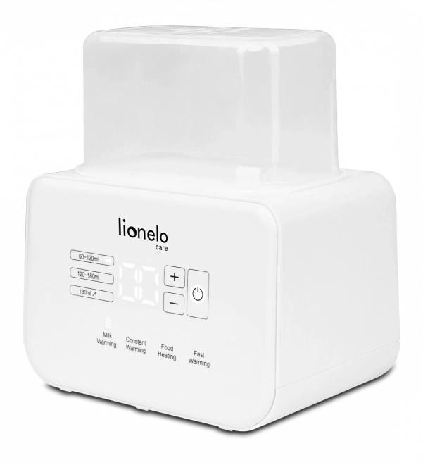 LIONELO Care Thermup Double Bottle Warmer white