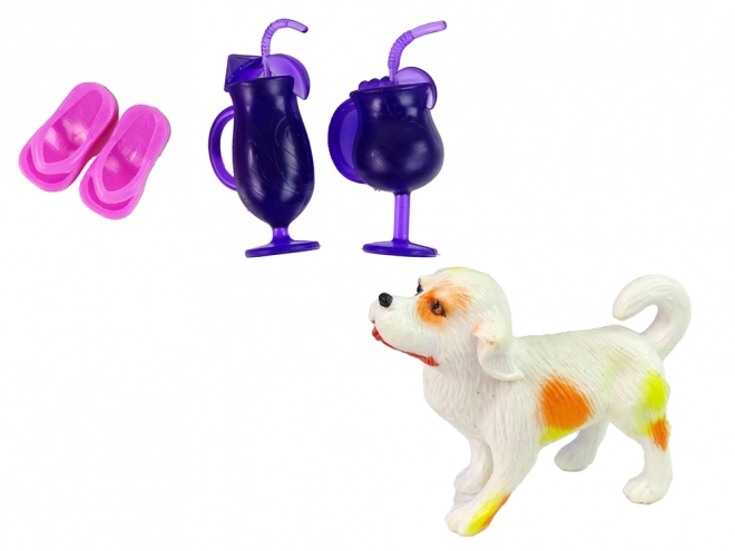 Zwembadglijbaan Accessoires voor Kinderpoppen