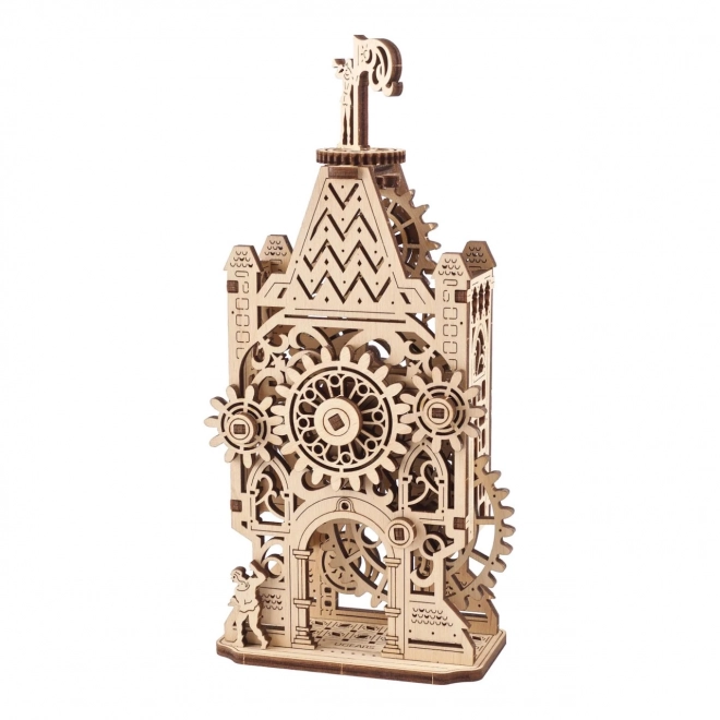 Ugears 3D houten mechanische puzzel Klokkentoren