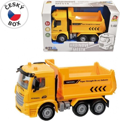 Construction Car with Flywheel for Kids 16 cm