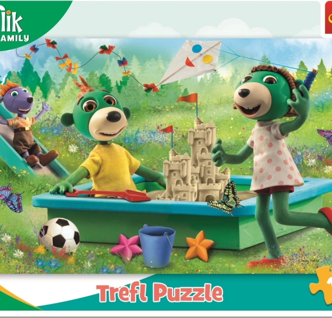 Puzzle Treflíci 15 pièces pour enfants