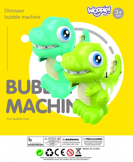 Dinosaur Bubble Machine for Kids