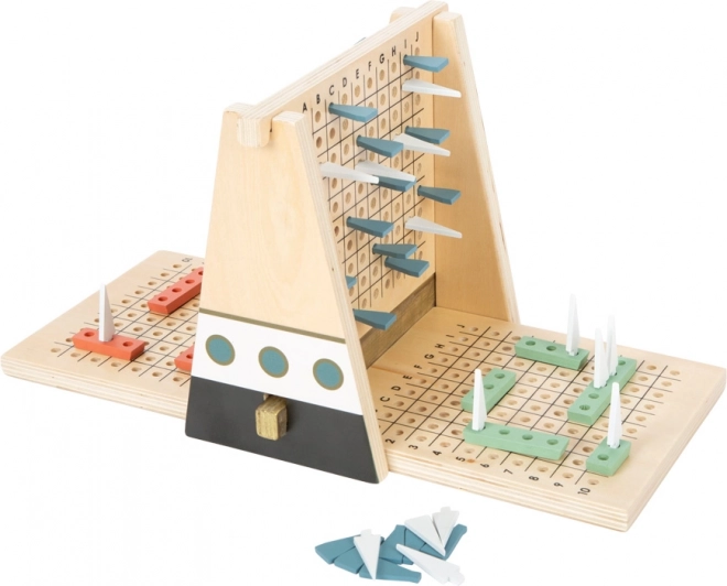 Small Foot Strategisch spel Schepen Gold Edition