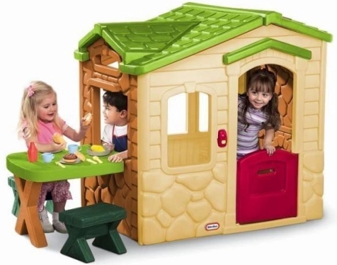 Little Tikes picnic playhouse with patio and magic doorbell