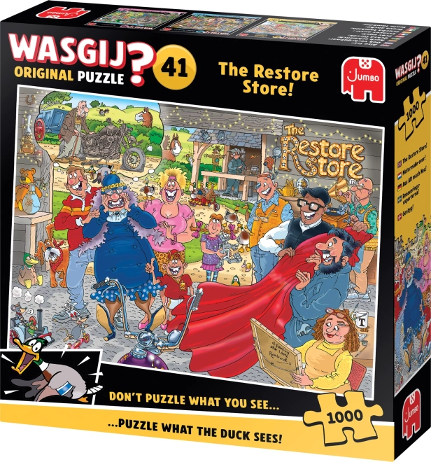 Puzzel WASGIJ 41: Winkelvernieuwing 1000 stukjes
