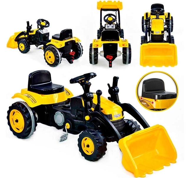 Children's Pedal Tractor with Front Loader
