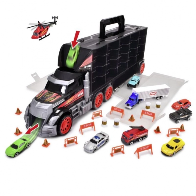 Koffer vrachtwagen met accessoires