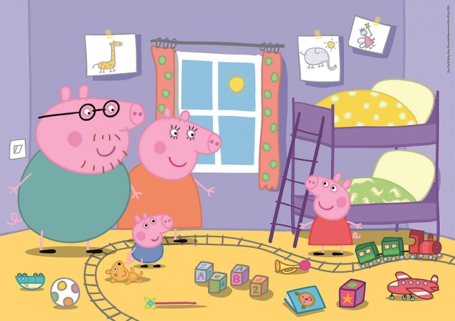 Puzzel Varkentje Peppa Maxi 60 stukjes van Clementoni