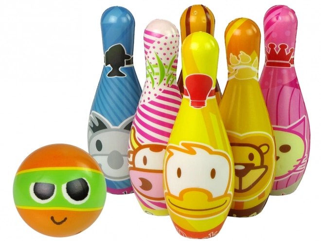 Set voor Zachte Bowling Spellen voor Kinderen