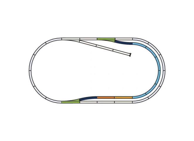 Piko Spoor Set C (parallel spoor) - 55320