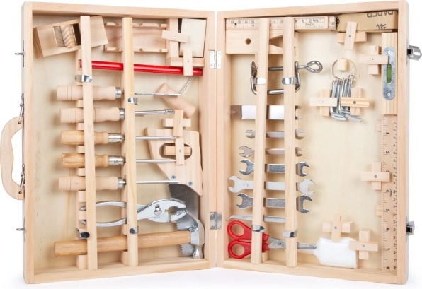 Mallette en bois avec outils Deluxe small foot