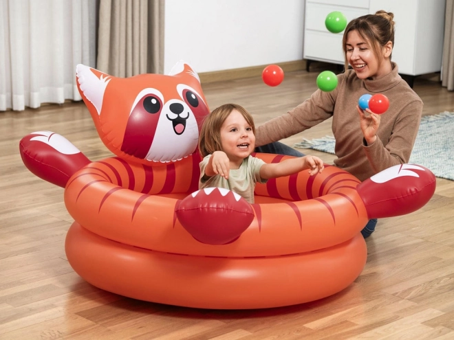 Red Panda Ball Pit with Balls