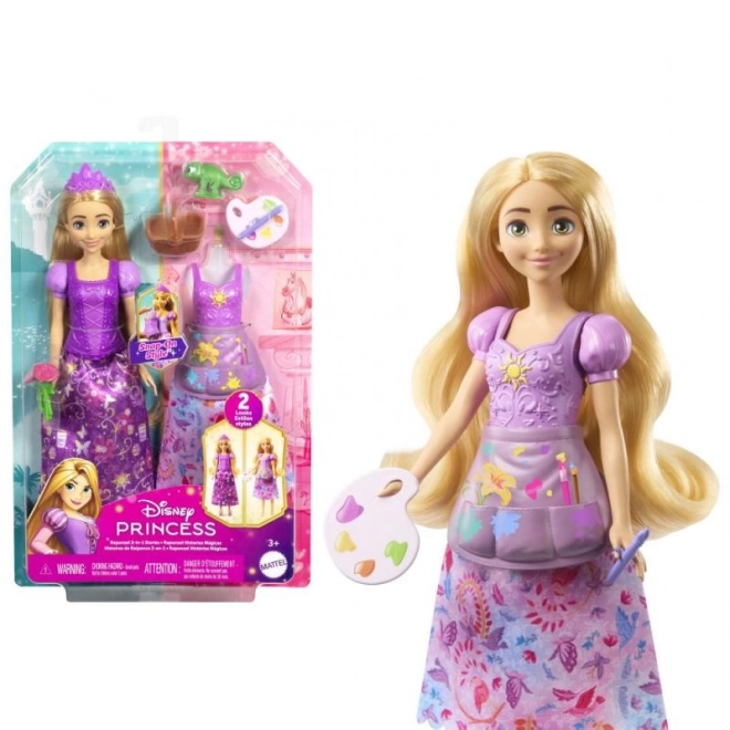 Disney Prinzessin Puppengeschichten Rapunzel Puppe 2-in-1