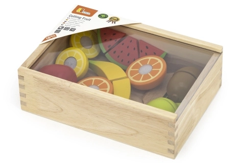 Fruits en bois à découper