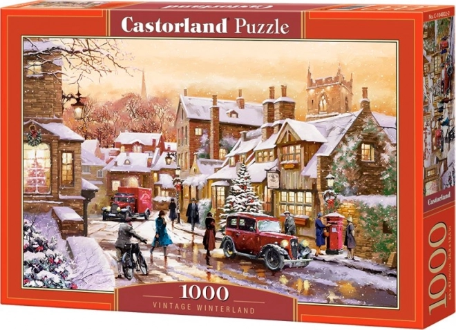Puzzel Vintage Winterland 1000 stukjes