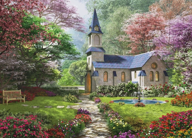 Puzzle Blooming Garden 1000 Pieces EUROGRAPHICS