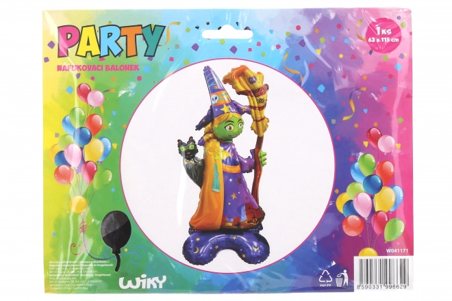 Opblaasbare ballon heks 63x115 cm