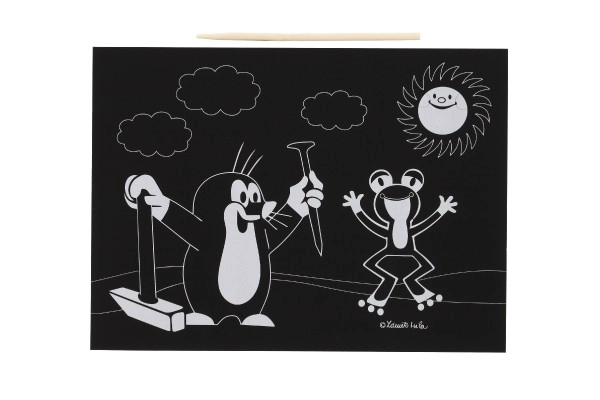 Scratch Picture Mole and Friends