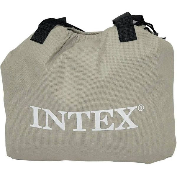 Groot opblaasbaar luchtbed 203x152 cm met ingebouwde pomp INTEX 64126