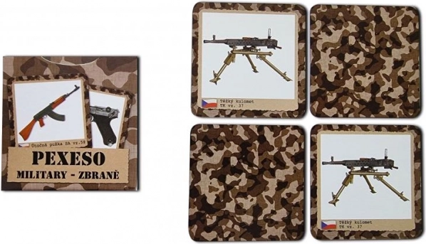 Pexeso Rétro Armes Militaires