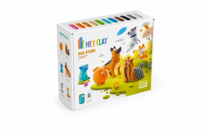 Hey Clay: Verhaal van Honden - set modelleermateriaal