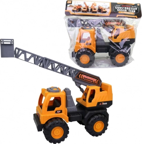Auto construction ladder with platform 30 cm