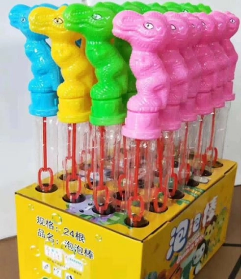 Bellenblaas dinosaurus 100 ml 35 cm
