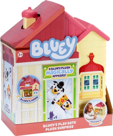 Maison surprise avec peluche Bluey