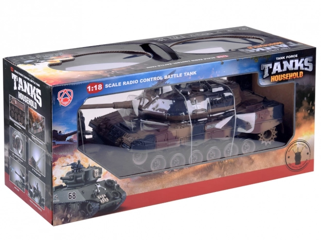Grote op afstand bestuurbare tank LEOPARD RC0106