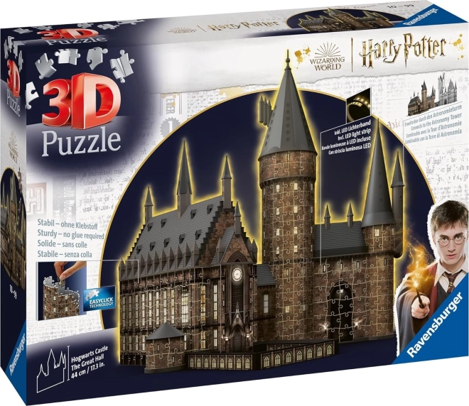 Ravensburger 3D puzzle Hogwarts Great Hall - Night Edition