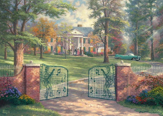 SCHMIDT Puzzle Graceland : 50e anniversaire, 1000 pièces