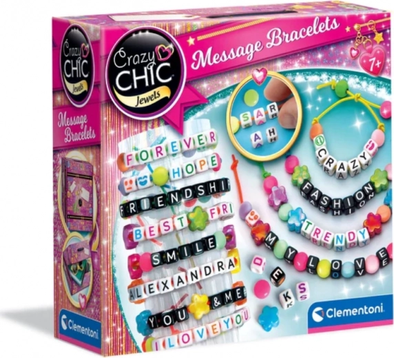 Armbandjes met bericht Crazy Chic