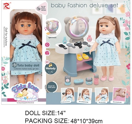 Kinga Doll with Dressing Table and Accessories