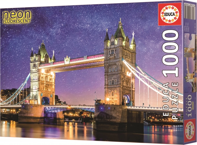 Lichtgevende puzzel Tower Bridge in Londen 1000 stukjes