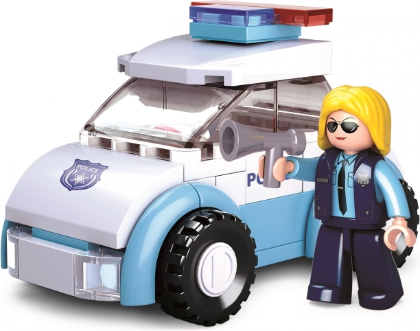 Policewoman with Vehicle by Sluban