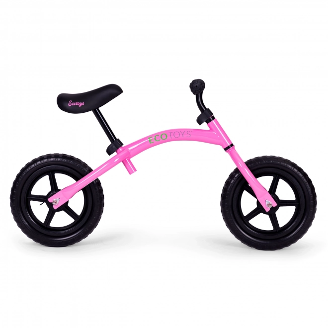 Kinder loopfiets roze ECOTOYS