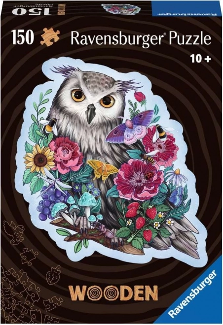 Houten puzzel Mystieke uil 150 stukjes RAVENSBURGER