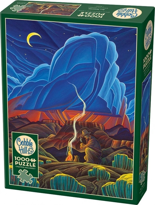 Puzzel De hele nacht 1000 stukken van Cobble Hill