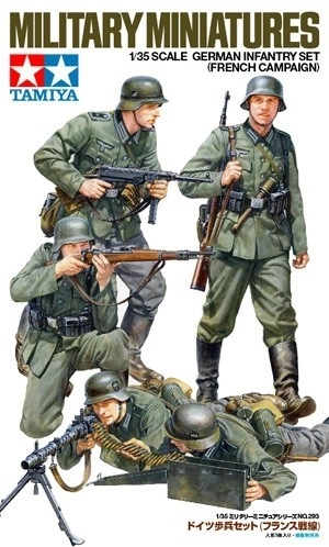 Model Duitse infanterie - Franse veldtocht