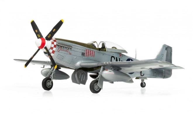 Plastic model van het vliegtuig North American P-51D Mustang